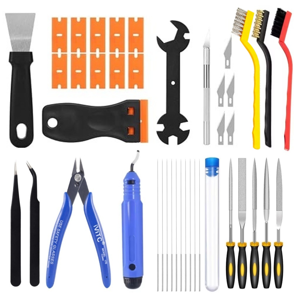 3D Printing File Free - Set di 40 Utensili per Stampanti