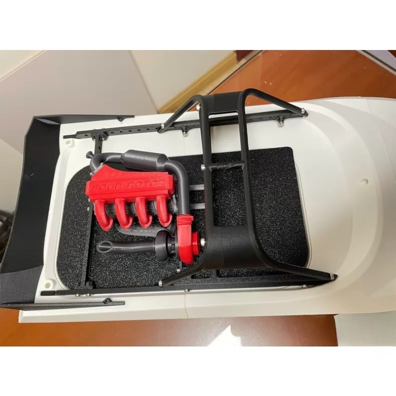 3D Printing Rc Boat - Per M-jet-35 Jet Boat, Copertura del
