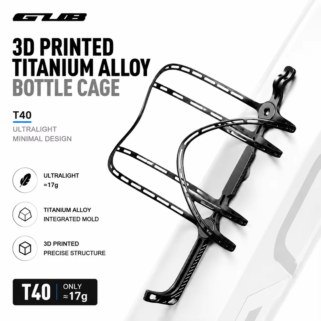 3D Printing Titanium - Portaborraccia GUB T40 in lega di
