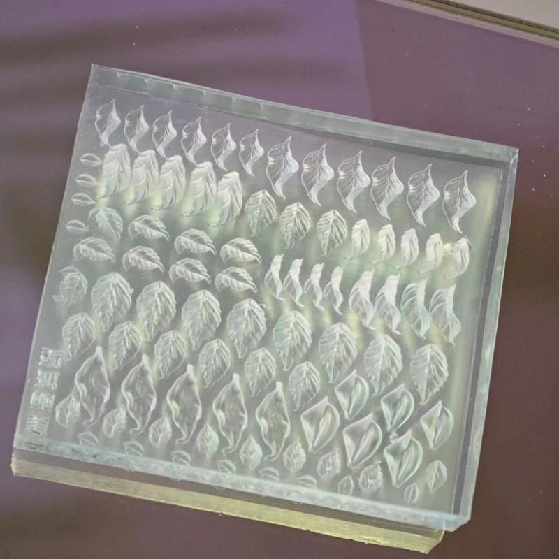3D Printing With Silicone - Stampo in Silicone per Foglie 3D