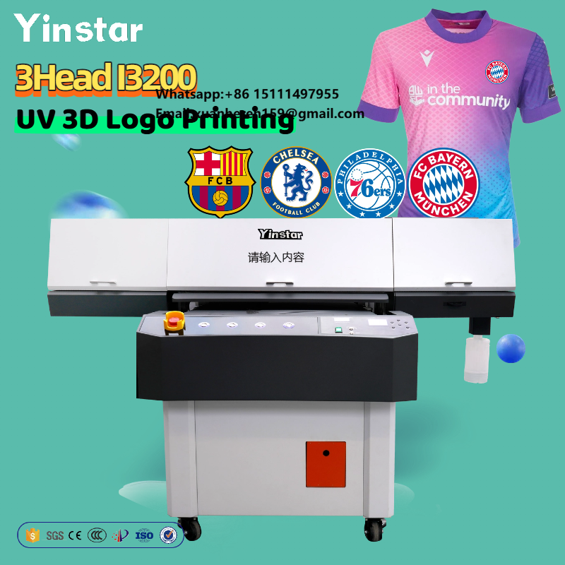 3D Printing Logo - Stampante UV DTF 3D Yinstar per