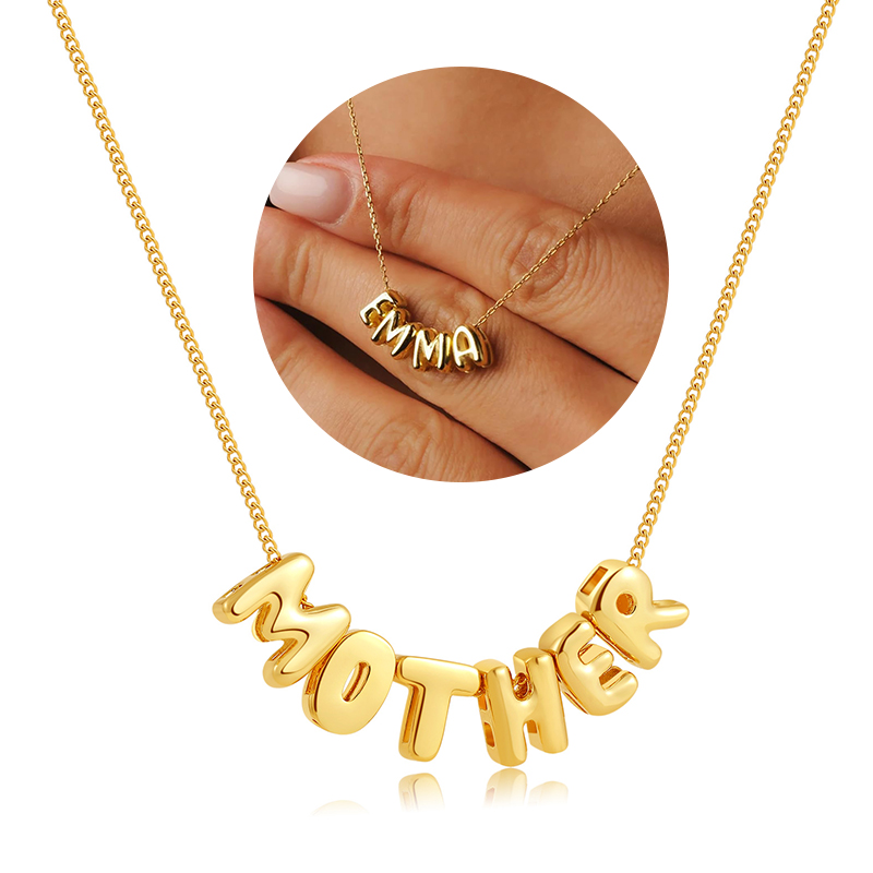 Collane con Lettere a Bolla Pe - 3D Printing Jewellery recensione e prezzo