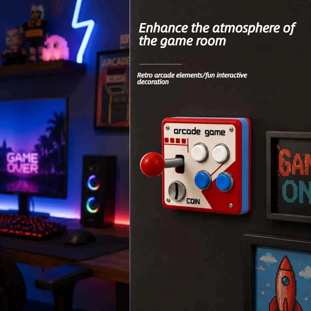 Copertura per Joystick Arcade  - 3D Printing Room recensione e prezzo