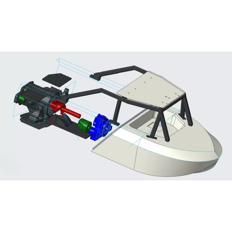 Kit Fai-da-te: Parti di Aggior - 3D Printing Rc Boat recensione e prezzo