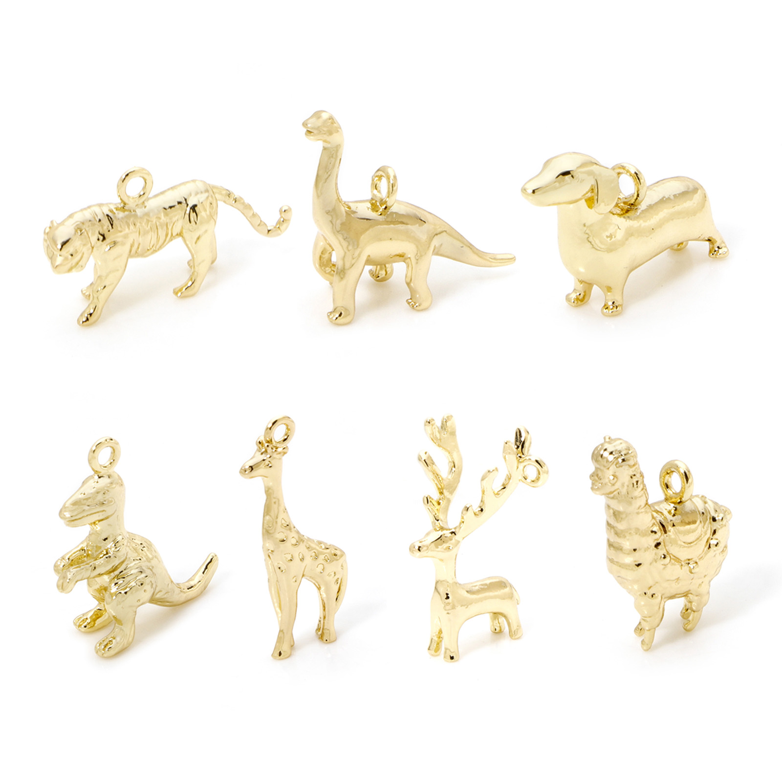 2 pz Animale Pendenti E Ciondo - 3D Printing Jewellery recensione e prezzo